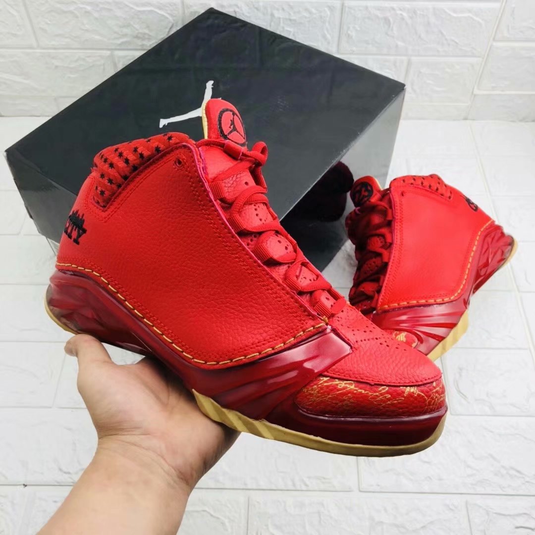 New Air Jordan 23 Red Yellow Shoes